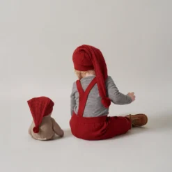 Elf Teddy, Santa Hat - Hibiscus Red -marmar copenhagen shop 245 832 40 3541 10