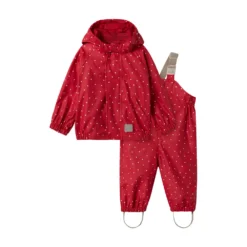 Oddy Set, Rain Set - Red Dew Dot