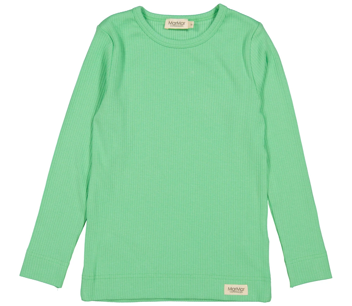 Plain Tee LS, T-shirt - Cale Green 3 Plain Tee LS, T-shirt - Cale Green