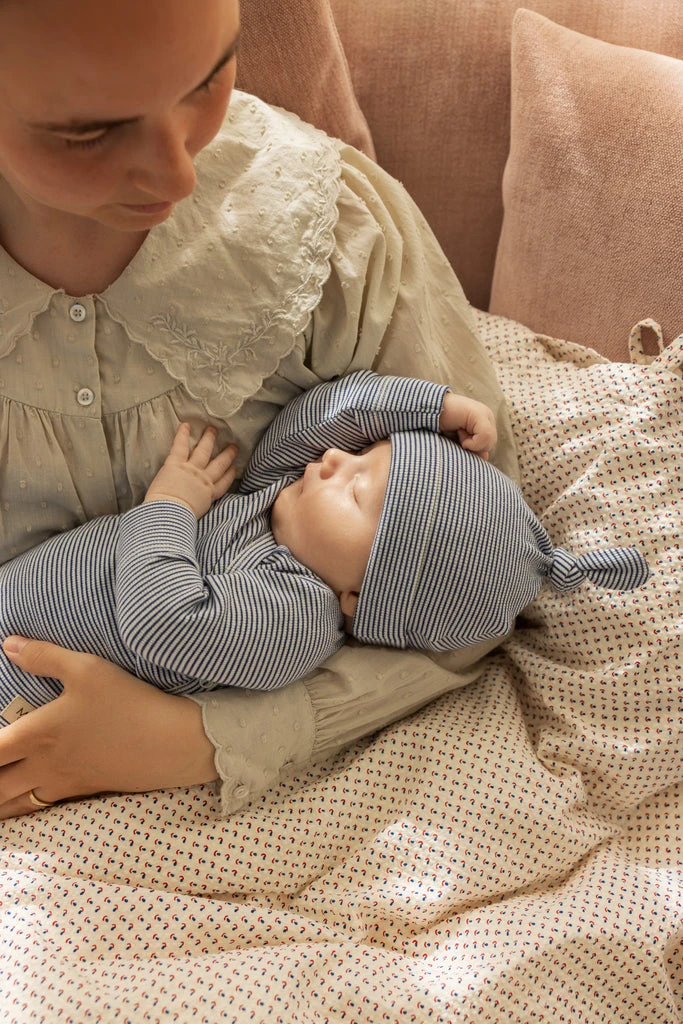 Tuti Wrap LS, Blouse - Blue Stripe 5 Tuti Wrap LS, Blouse - Blue Stripe - Image 3