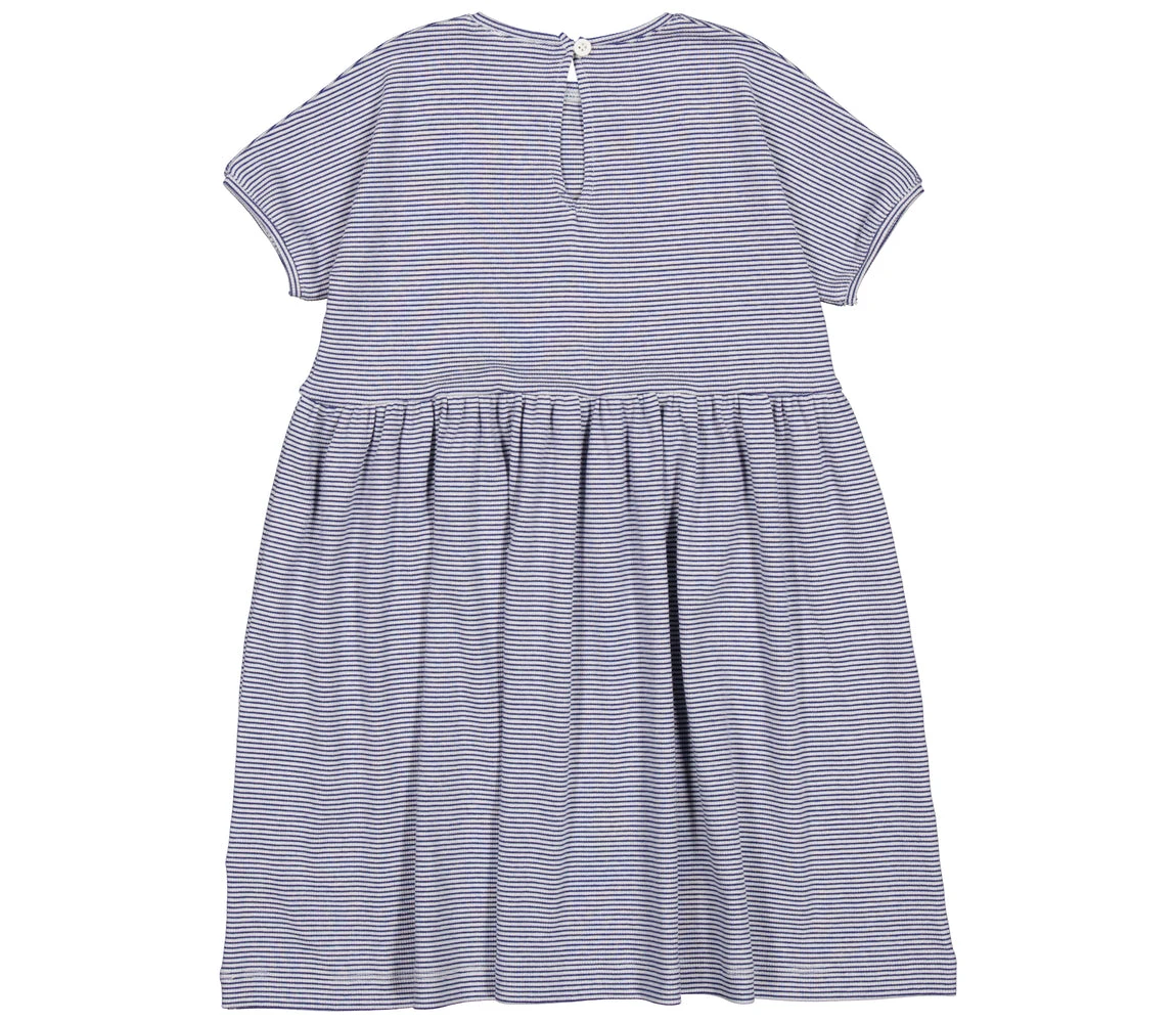 Dioa, Dress - Blue Stripe 5 Dioa, Dress - Blue Stripe - Image 3