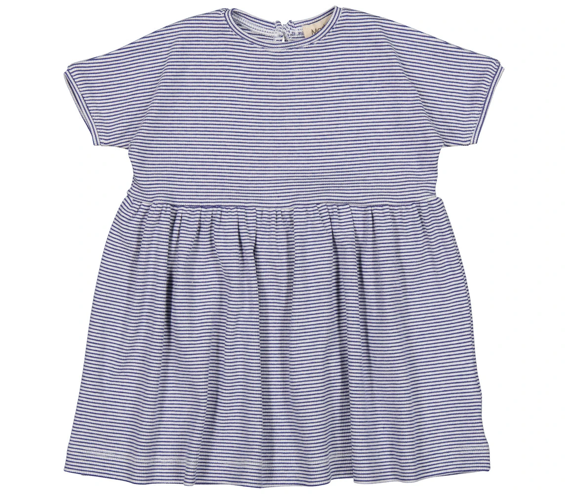 Dioa, Dress - Blue Stripe 6 Dioa, Dress - Blue Stripe - Image 4