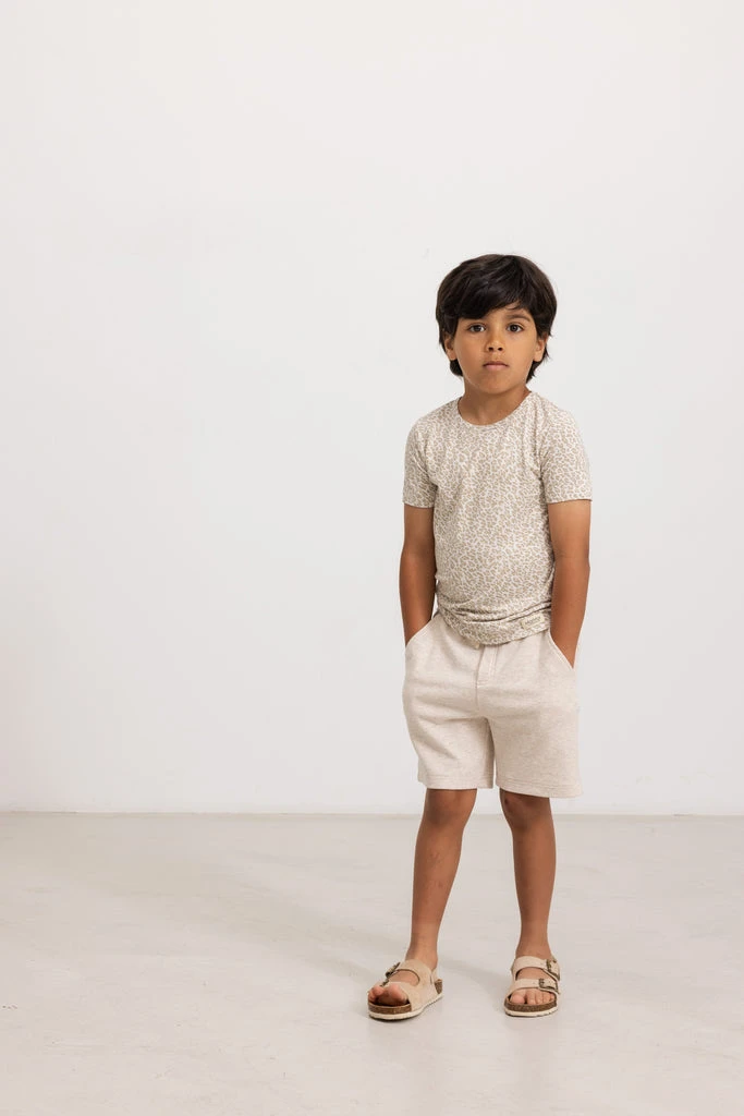 Leo Tee SS, T-shirt - Beige Leo 5 Leo Tee SS, T-shirt - Beige Leo - Image 3