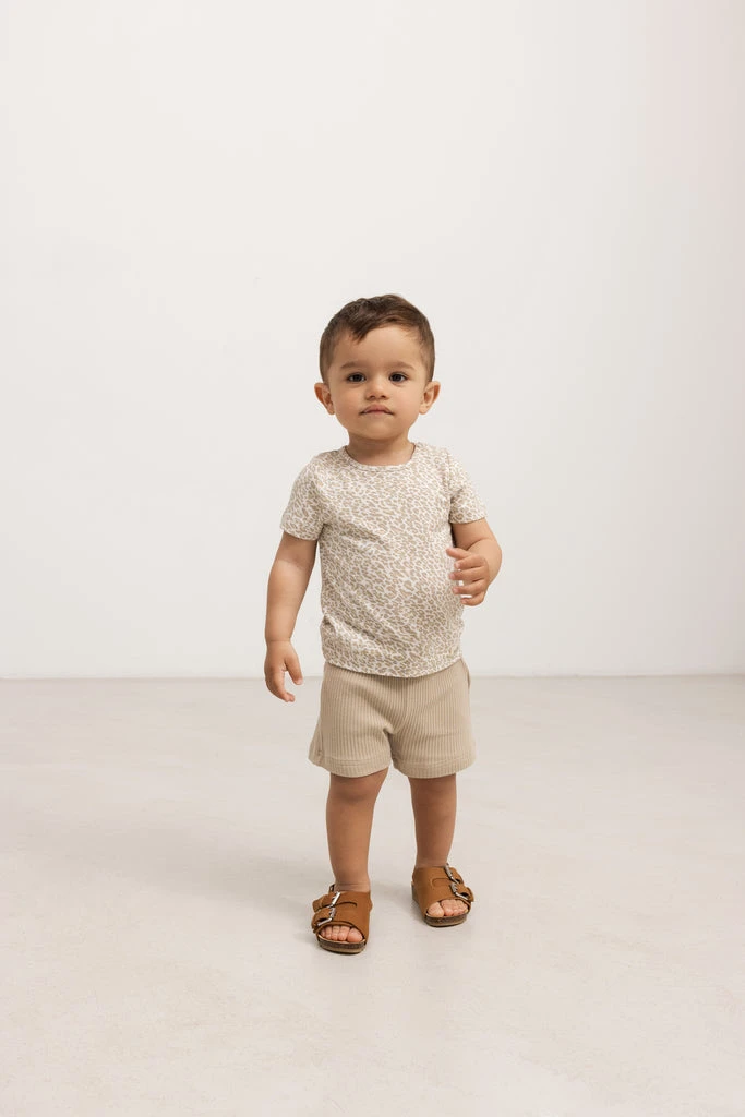 Leo Tee SS, T-shirt - Beige Leo 4 Leo Tee SS, T-shirt - Beige Leo - Image 2