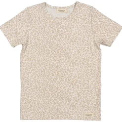 Leo Tee SS, T-shirt - Beige Leo