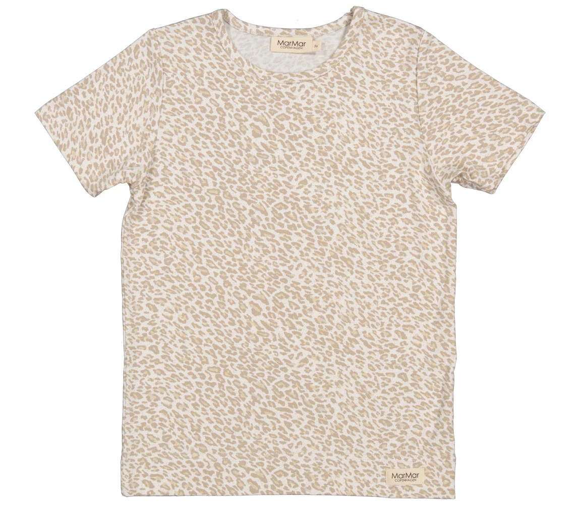 Leo Tee SS, T-shirt - Beige Leo 3 Leo Tee SS, T-shirt - Beige Leo