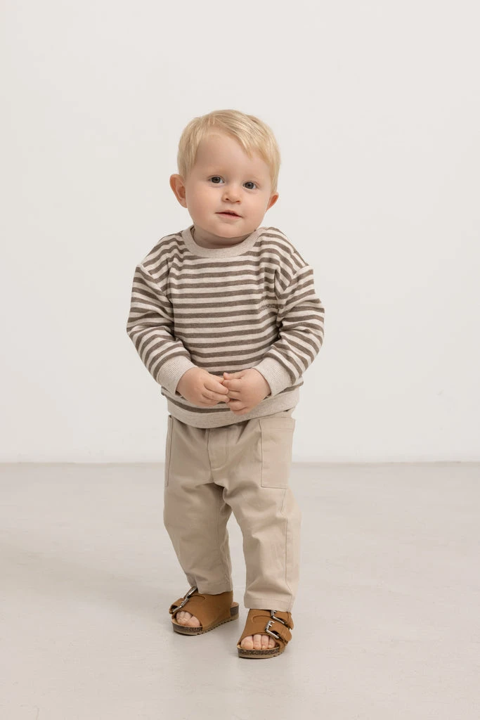 Tammas B, Blouse - Brown Stripe Mel. 4 Tammas B, Blouse - Brown Stripe Mel. - Image 2