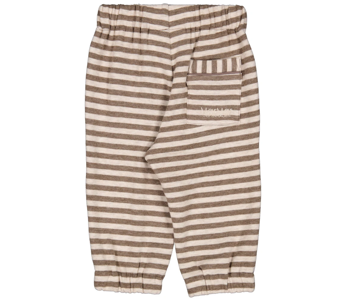 Pako B, Pants - Brown Stripe Mel. 5 Pako B, Pants - Brown Stripe Mel. - Image 3