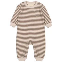 Ralle, Jumpsuit - Brown Stripe Mel.