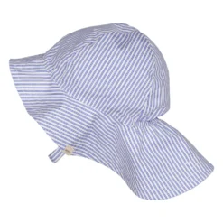Alba Baby Long, Hat - Bolich Blue Strips