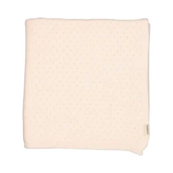 Alia, Knit Blanket - Soft Rosa