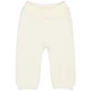 Pira, Knit Pants - Gentle White