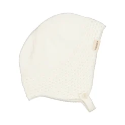 Aly, Knit Hat - Gentle White