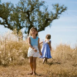 Danita Frill, Dress - Navy Stripe -marmar copenhagen shop 252 300 33 1673 10i