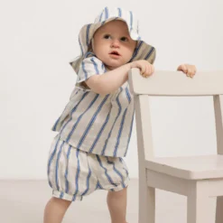 Alba Baby Long, Hat - Chambray Stripe -marmar copenhagen shop 252 302 22 1683 10s JPG 16e1d4c3 4f3f 4566 8325 25ff8f2b74f1