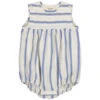 Roberto, Romper - Chambray Stripe