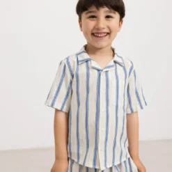 Take, T-shirt - Chambray Stripe -marmar copenhagen shop 252 302 30 1683 11s JPG