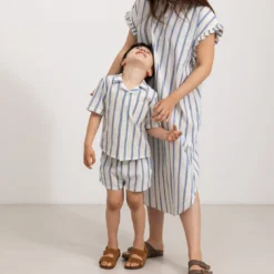 Pina, Shorts - Chambray Stripe -marmar copenhagen shop 252 302 30 1683 12s JPG ba10ed65 94f9 44e3 8fcd cb445fc9d7b3