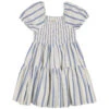 Dyman, Dress - Chambray Stripe -marmar copenhagen shop 252 302 31 1683