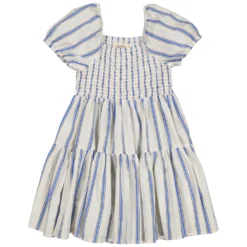 Dyman, Dress - Chambray Stripe
