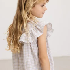 Drine SS, Dress - Summer Check -marmar copenhagen shop 252 378 31 1688 11s JPG