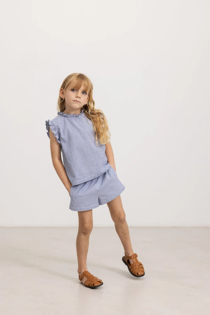 Pala, Shorts - Navy Stripe 4 Pala, Shorts - Navy Stripe - Image 2