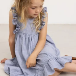 Danita Frill, Dress - Navy Stripe -marmar copenhagen shop 252 382 30 1680 11s JPG