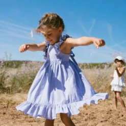 Danita Frill, Dress - Navy Stripe -marmar copenhagen shop 252 382 30 1680 13i