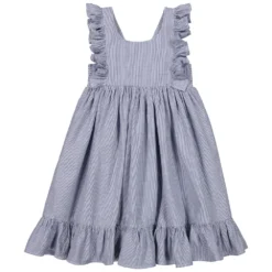 Danita Frill, Dress - Navy Stripe