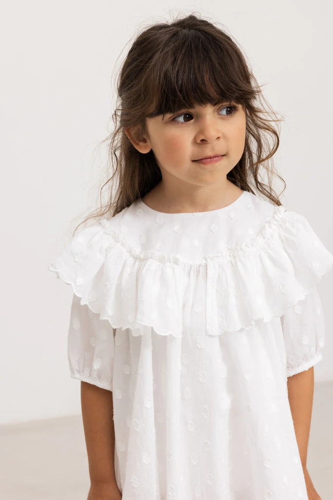 Delsa, Dress - Gentle White 4 Delsa, Dress - Gentle White - Image 2