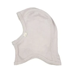 Balaclava, Wool Pointelle Balaclava - Soft Dove