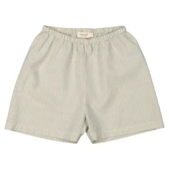 Pajama Shorts, Shorts - Blue Stone Stripe