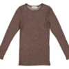 Tamra, Wool Pointelle T-shirt - Terre -marmar copenhagen shop 4c95adc7fe93d32e64a85f798f147784
