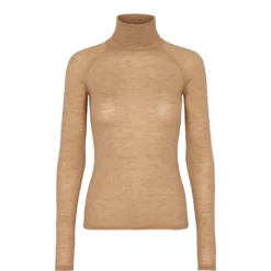 Trisha W, Blouse - Light Camel