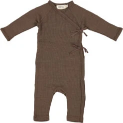 Turtleneck, Wool Rib Jumpsuit - Terre