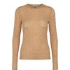 Tanne W, Blouse - Light Camel