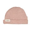 Aiko, Wool Pointelle Beanie - Burnt Rose