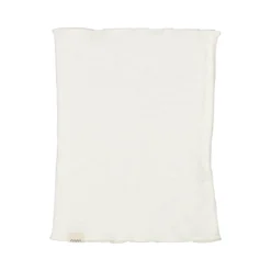 Buff, Wool Rib Neck Gaiter - Natural