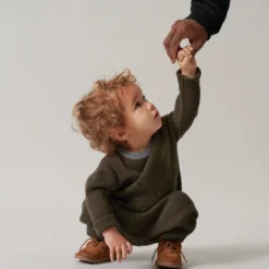 Pow, Knit Pants - Nori Green Nebs -marmar copenhagen shop MarMar AW24 STL 128 8c02040a 022c 47e3 b76e 5f6d4e45e63d