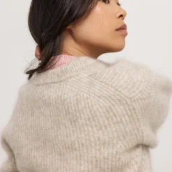 Tota W, Sweater - Cashew Melange -marmar copenhagen shop MarMar AW24 STL Woman 5 JPG