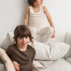 Leg, Wool Rib Leggings - Terre -marmar copenhagen shop MarMar NOOS22 05 0212 high sRGB 4e6c1e71 6451 4d54 88d4 31d34970958f