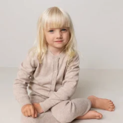 Pippi, Kashmir Leggings - Sand Mel. -marmar copenhagen shop MarMar OW231819 high sRGB JPG