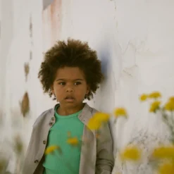 Plain Tee LS, T-shirt - Cale Green 10 Plain Tee LS, T-shirt - Cale Green -marmar copenhagen shop MarMar SS25 Image 3