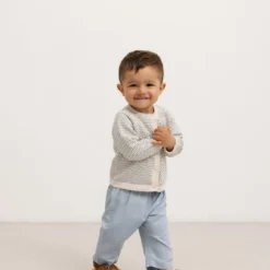 Taki, Knit Cardigan - Light Sand Mix -marmar copenhagen shop MarMar SS25 STL 113 JPG 439708e6 bc00 4548 b0e3 b668d536074d