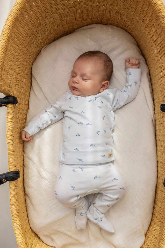 Tuti Wrap LS, Blouse - Dolphin 4 Tuti Wrap LS, Blouse - Dolphin - Image 2