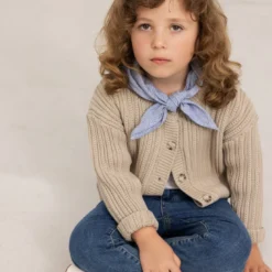 Tooti, ​​Knit Cardigan - Stone Wall -marmar copenhagen shop MarMar SS25 STL 255 JPG