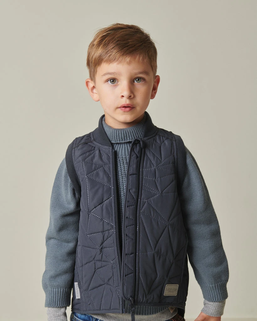 Oby, Thermal Vest - Darkest Blue 4 Oby, Thermal Vest - Darkest Blue - Image 2