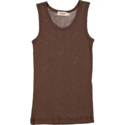 Tavi, Wool Pointelle Undershirt - Terre