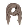 Ario W, Cashmere Scarf - Dark Mouse Flour.
