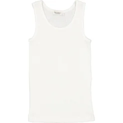 Tavi, Wool Ribbed Undershirt - Natural